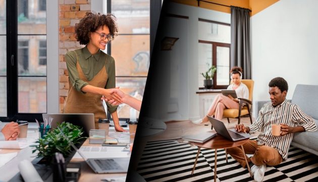 equilibrar coworking y home office